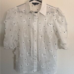 Sister Jane Posey Puff Sleeve Blouse